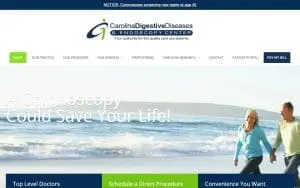 Carolina Digestive Diseases website