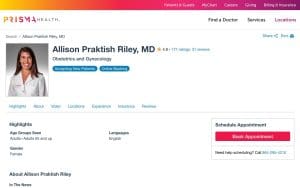Allison Praktish Riley, MD