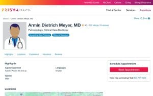 Armin Dietrich Meyer, MD