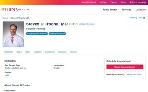 Steven D Trocha, MD