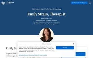 Emily Strain, Counselor