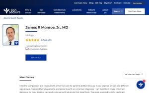 James R Monroe Jr., MD