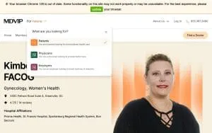 Dr. Kimberly Holloway, MD, FACOG website