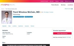 Trent Winslow McCain, MD