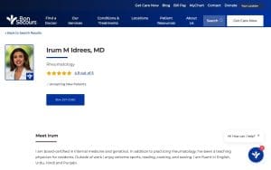 Irum M Idrees, MD