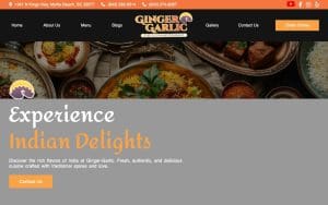 Ginger-Garlic – The Indian Restaurant