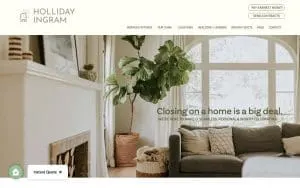 Holliday Ingram LLC of Greenville website
