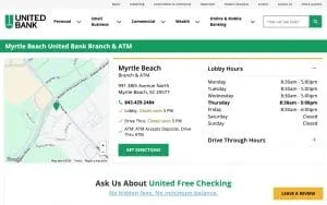 United Bank of Myrtle Beach website