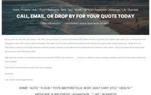 Myrtle Beach Insurance Services - TURNER INSURANCE SERVICES website