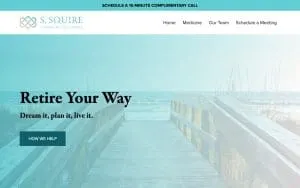 S. Squire Financial Solutions website