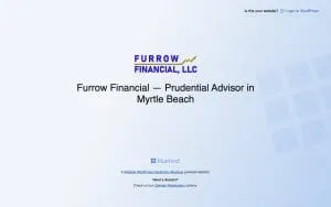 Furrow Financial, LLC (Hunter Furrow with Prudential) website