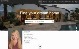 Jordan Smith, Realtor website