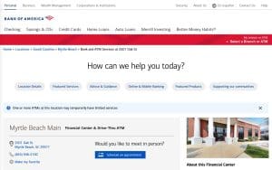 Bank of America (with Drive-thru ATM)