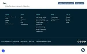 We Insure The Coast website