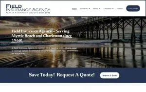 Field Insurance website