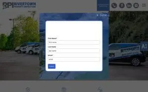 Rivertown Property Inspections website