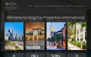 KingOne Properties International Inc. website