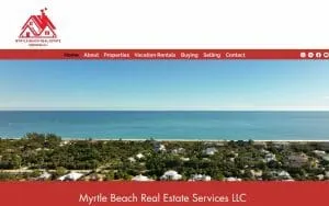 Myrtle Beach Real Estate Services website