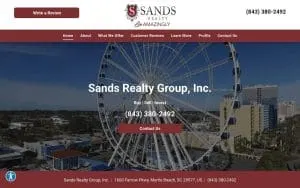 Sands Realty Group, Inc. website
