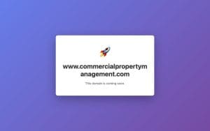 Commercial Property Management