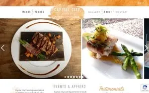 Capital City Catering of Columbia website