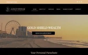 Gold Shield Wealth website