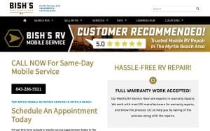 Bish's RV Mobile Service of Myrtle Beach