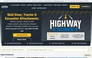 HighWay Attachments, LLC website