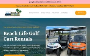Beach Life Golf Cart Rentals - Ocean Isle Beach - Holden Beach- Sunset Beach