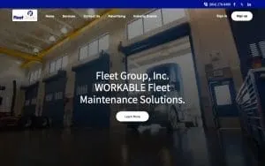 Fleet Group, Inc - Fleet Maintenance Consulting & Training website