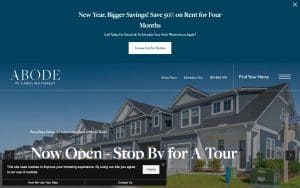 ABODE at Carolina Forest | Single-Family + Townhomes for Lease
