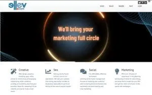 Ellev Advertising Agency website