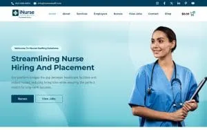 iNurse Staff,LLC website