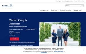 Merrill Lynch Financial Advisor Herman Watson