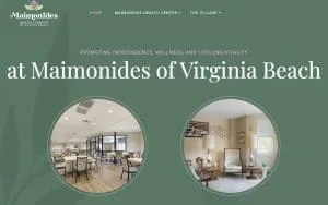 Maimonides Health Center of Virginia Beach website