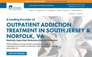 Affinity Health Norfolk website