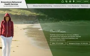 Brown Stone Family Services website