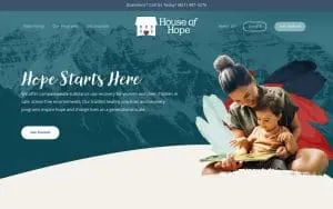 House of Hope website