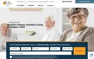 BeeHive Homes Assisted Living of Magna website