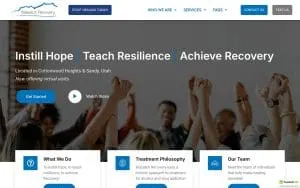 Wasatch Recovery Treatment Center website