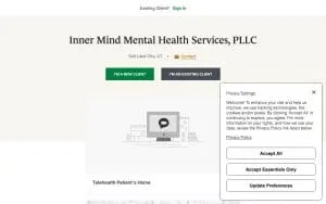 Inner Mind Mental Health Service, PLLC/Tiffany Meyer, PMHNP website