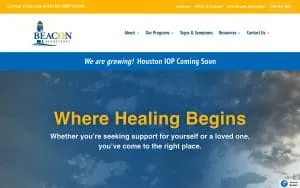 Beacon Behavioral Hospital - New Orleans website