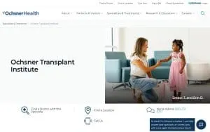 Ochsner Multi-Organ Transplant Institute website