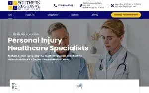 Southern Regional Medical Center of Baton Rouge website