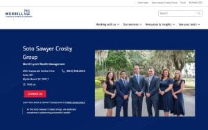 Merrill Lynch Financial Advisor Daniel P. Crosby