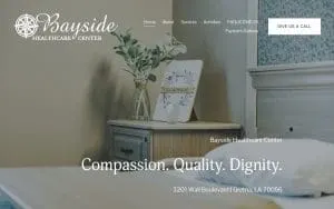 Bayside Healthcare Center website