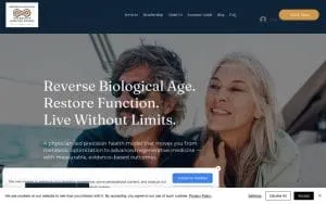 Infinite Health Integrative Medicine Center New Orleans website