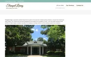 Tranquil Living website