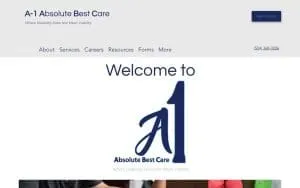 A-1 Absolute Best Care of New Orleans website
