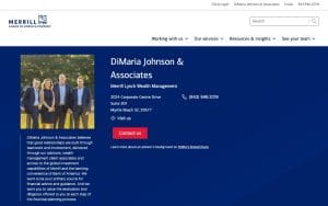 Merrill Lynch Financial Advisor Joseph Johnson